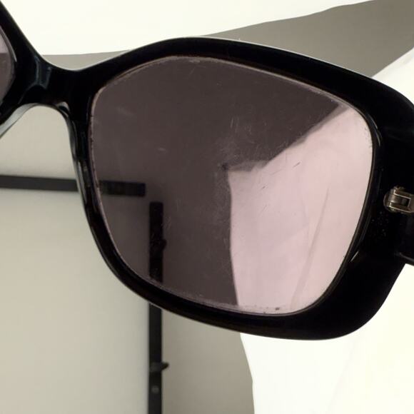 Les Copains Sunglasses mod. LC 210 Black Oversized Butterfly Shades Vintage main image 6